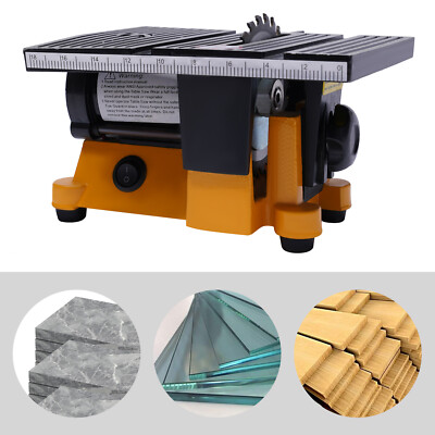 100mm/4''  Mini Table Saw Cutting Machine Tool Wood Glass Stone Cutter DIY new