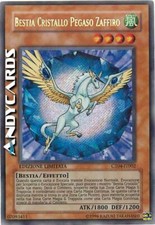 heavy pl • BESTIA CRISTALLO PEGASO ZAFFIRO Segreta CT04 IT002 Yugioh! ANDYCARDS