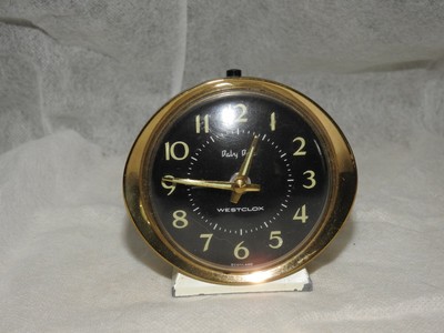 Vintage Baby Ben Alarm Wind Up Clock Westclock Rd 46716 Made In Scotland Ebay