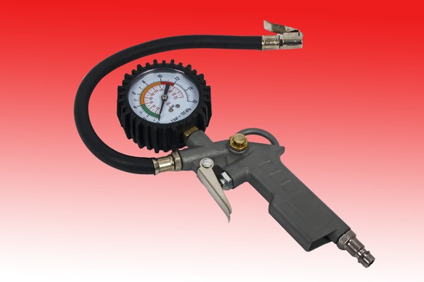 ReifenfüLler Inkl. Manometer ReifenfüLlpistole Luftdruckpistole LuftdruckprüFer-image