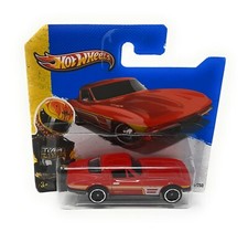 Hot Wheels 204/250 1964 Chevrolet Corvette Stingray rosso 1:64 blister metallo