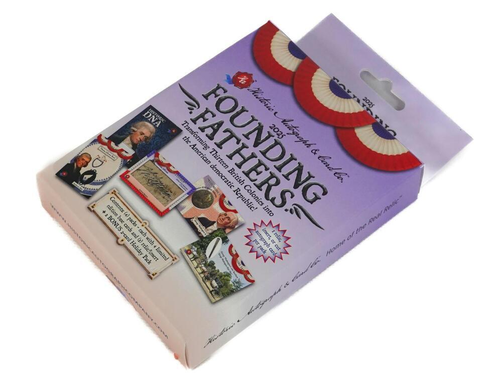 2025 Historic Autographs Founding Fathers Trading Cards
