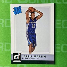 Jarell Martin RC 2015-16 Donruss Basketball #202 Rated Rookie Grizzlies RC
