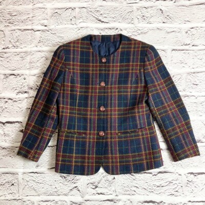 BURBERRY PRORSUM Women's Wool Short Jacket Coat Size S