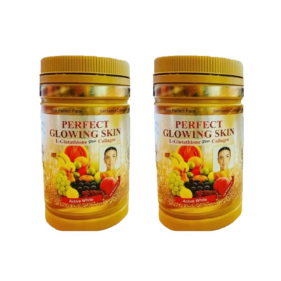 2x Phyto Perfect Glowing Skin Gluta Collagen Vitamin C Whitening Body Detox