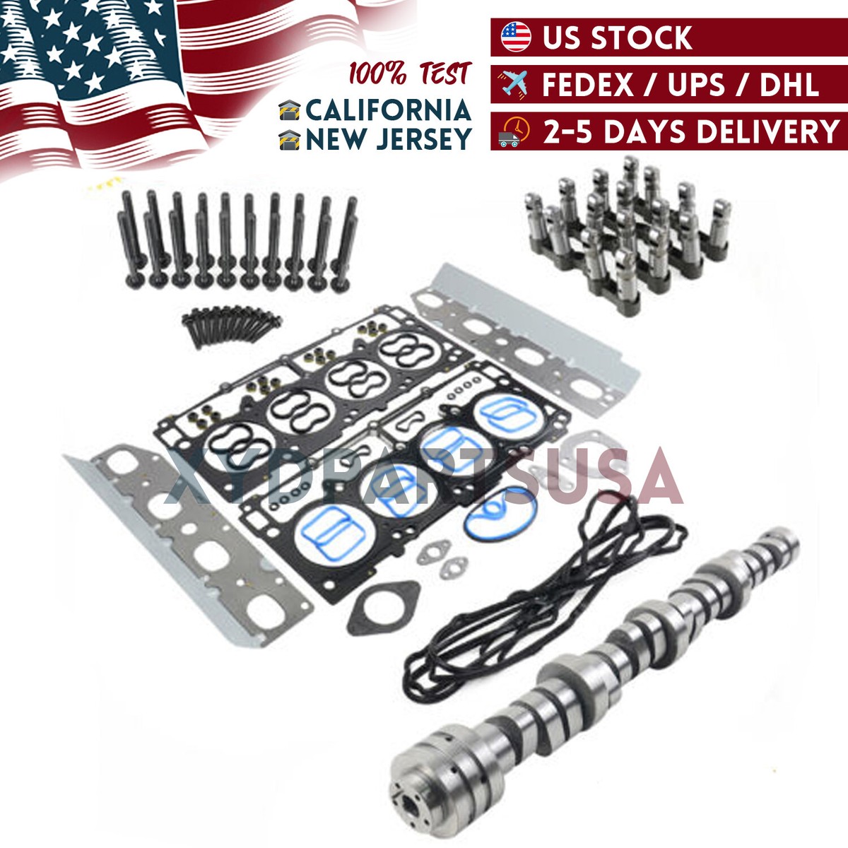 Camshaft MDS Lifters Kit For Dodge Ram 1500 Hemi 5.7L V8 2009-2015