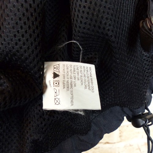 Columbia Ripstop Vest Mens L Black Full Zip Nylon Outdoor Hiking Techwear VTG - 第 14/14 張圖片