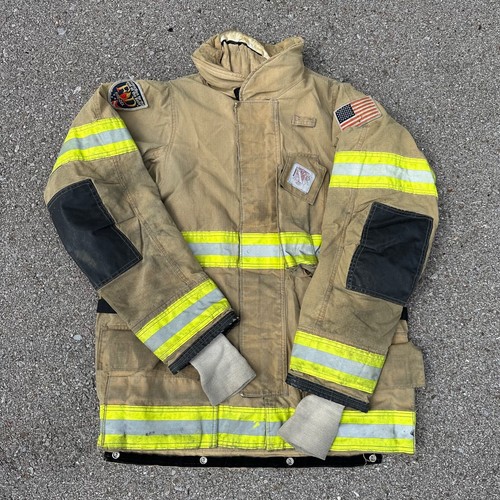 Fire-Dex FX-R Firefighter Turnout Gear Jacket 44-Chest 32-Length 38-Sleeve