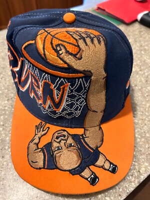 Vintage Auburn Tigers Snapback Hat Cap Top of The World Slam Dunk