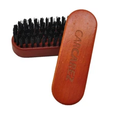CarCarez Leather Brush for Cleaning Upholstery, Cleaner car Interior sofa shoes