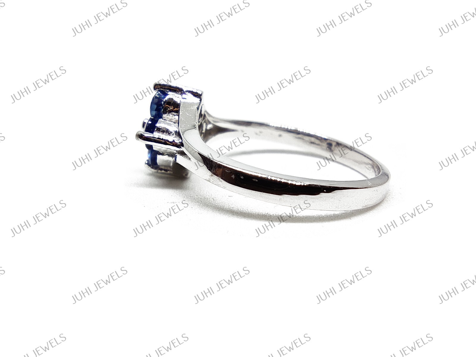 AAA+ Naturel Lune Bague 925 Argent Sterling Ovale Pierre Précieuse Créateur