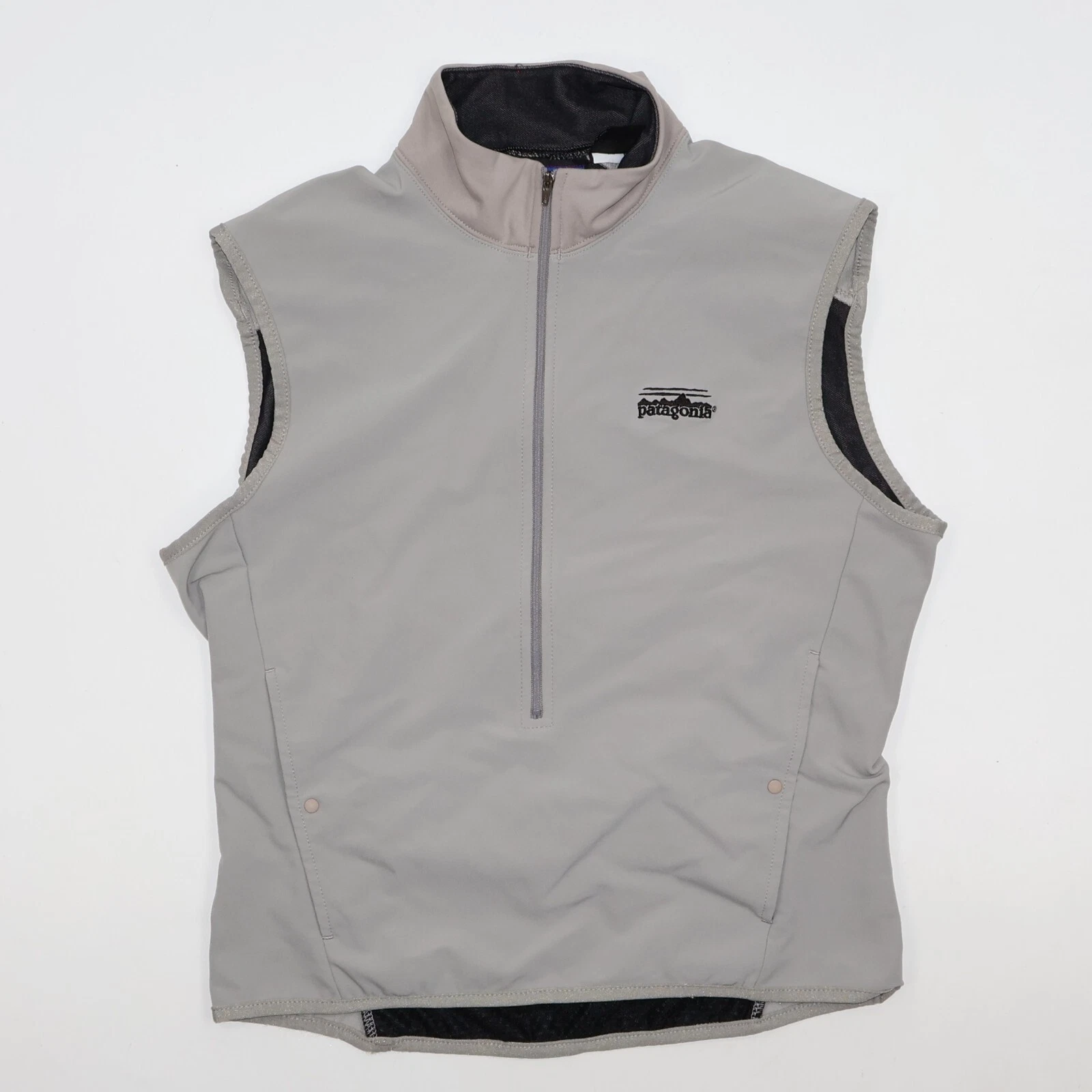 Patagonia Unisex Hybrid Vest Size Small Gray Outdoors Cycling Hiking Vintage Y2K