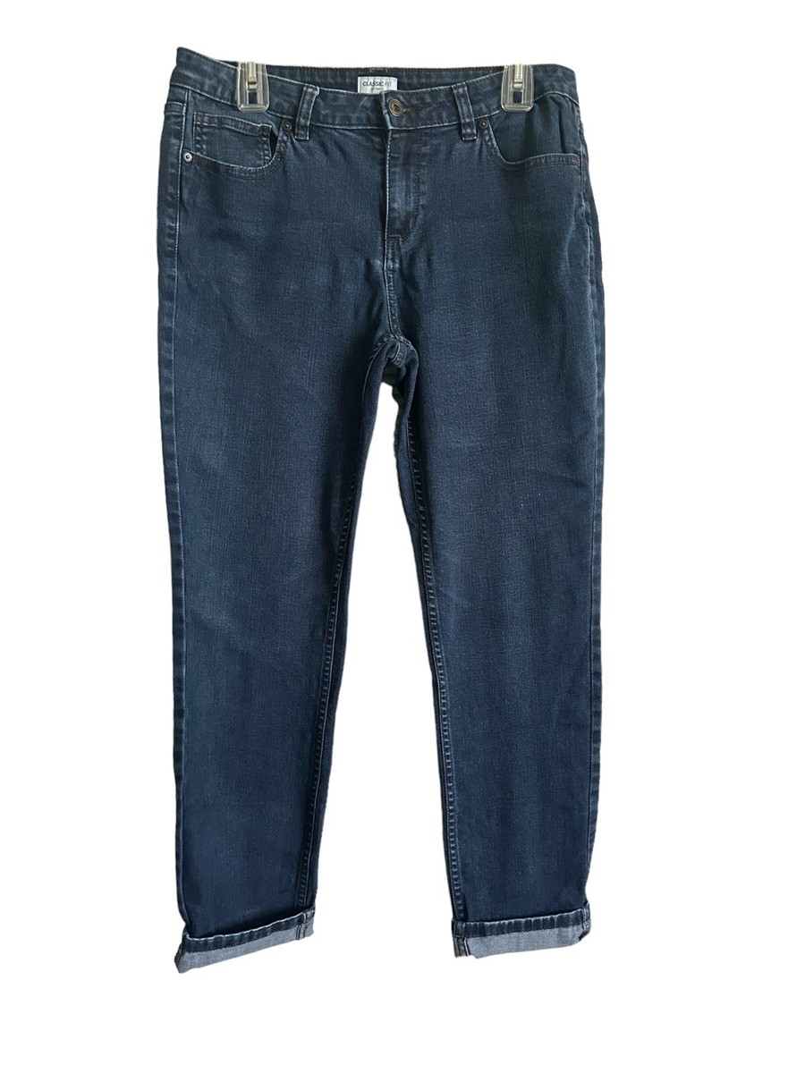 Pantalon jean, taille élastiquée avec cordon de serrage CHICAGO - Bleu