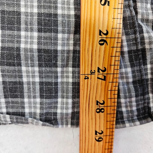 Camisa Michael Kors para Hombre Grande Gris a Cuadros Botones A Medida Preppy Clásica Informal - Imagen 8 de 14