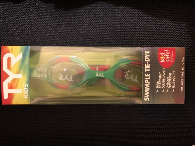 tyr youth tie dye swimple goggles