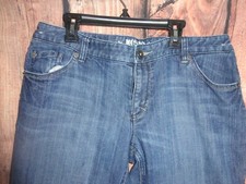 Mossimo Women's Jeans Curvy Skinny Mid Rise Medium Wash Blue Denim Size 17