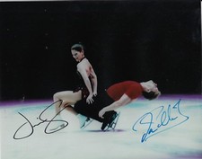JAMIE SALE & DAVID PELLETIER signed (USA OLYMPIC FIGURE SKATING) 8X10 W/COA #1 JAMIE SALE & DAVID PELLETIER signed (USA OLYMPIC FIGURE SKATING) 8X10 W/COA #1