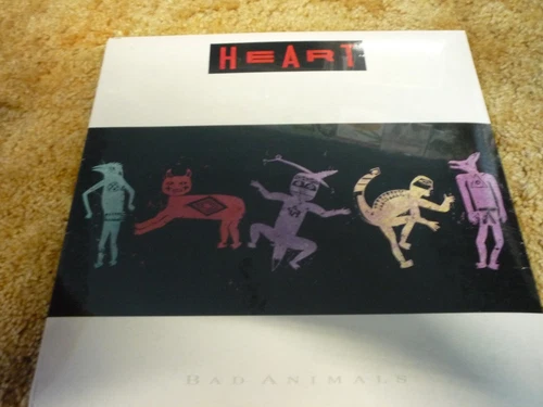 SEALED! Original 1987 Heart "Bad Animals" LP- Capitol EMI Records (PH-12546)