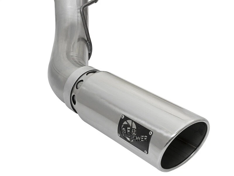 Afe LARGE BORE HD 5" DPF-Back Exhaust 2017-22 Ford F250 F350 6.7L polished Tip - Изображение 4 из 4
