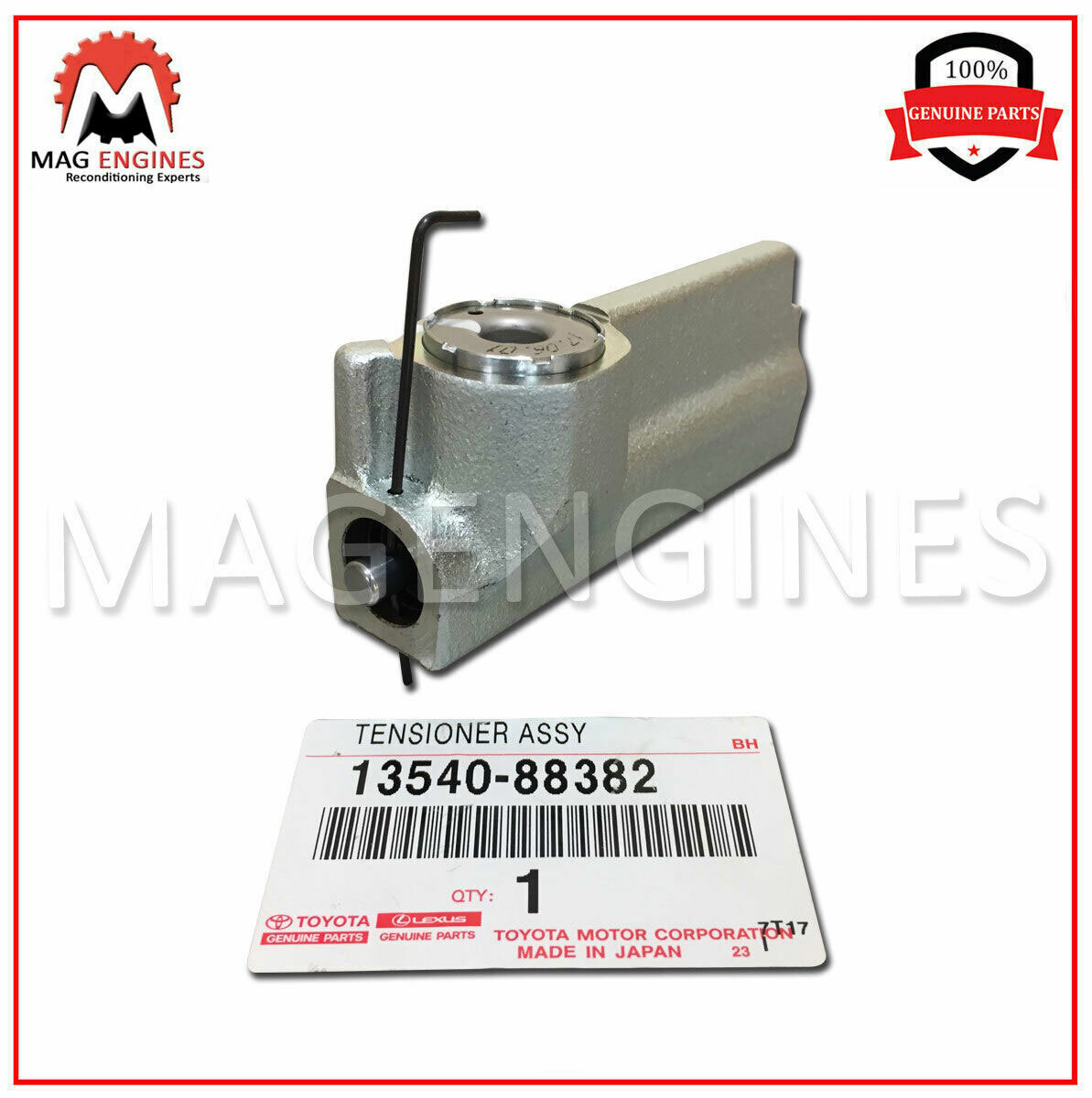 パーツ t-dmend 13540-88382 GENUINE OEM TIMING CHAIN TENSIONER ASSY