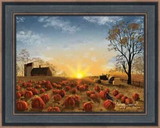 Art Print, Framed or Plaque by Billy Jacobs - Autumn Sunrise - BJ1323 Halloween