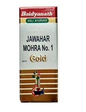 Baidyanath Jawahar Mohra No. 1 with Gold 10 tabs, pack of 3, heart wellness