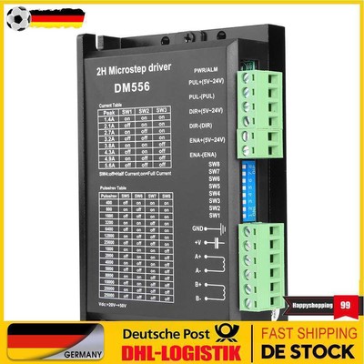 DM556 Digital Stepper Motor Driver 2-Phase 5.6A for Nema 23 34 Stepping Mot O8D4