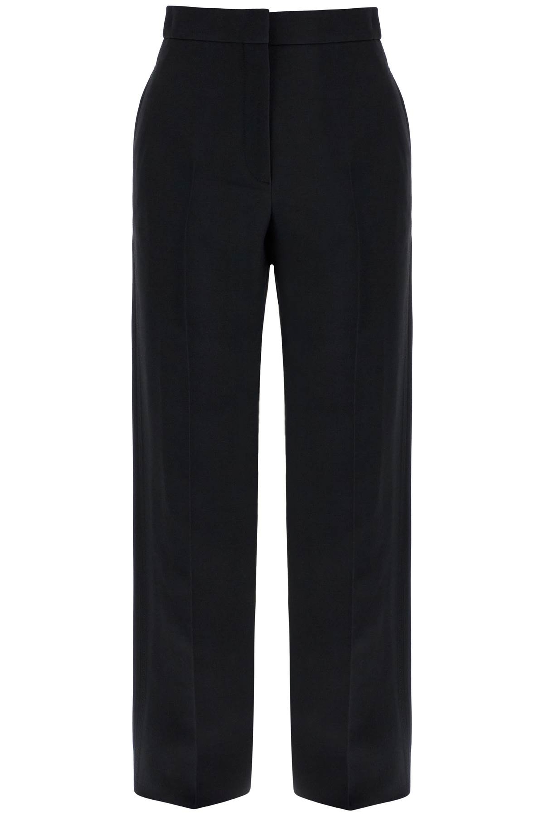 Брюки из шерсти и шелка DIOR Woman Tg. 38 FR 451P04A1166 9000 ЧЕРНЫЙ