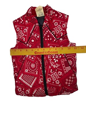 S 新品！BIRDWELL BANDANA PATCHWORK VEST Birdwell | Jackets & Coats | Birdwell Bandana Patchwork Vest