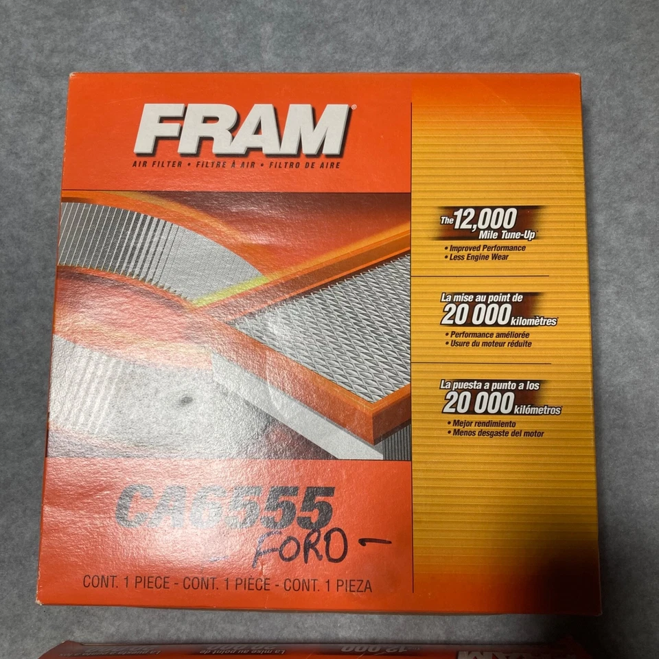 Filtro de aire de marco CA6555 para Ford Thunderbird Mercury Cougar 1989-1997 - NUEVO (2) Foto 3 de 4