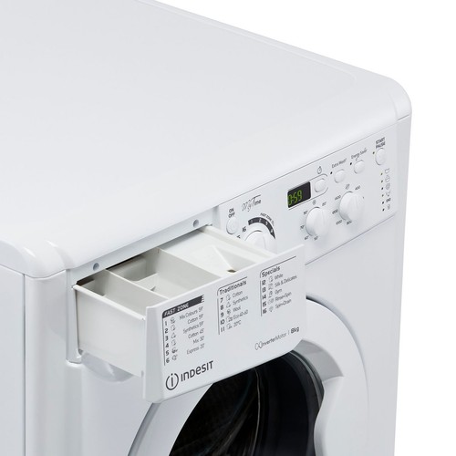 Indesit EWD81483WUKN 8Kg Washing Machine 1400 RPM D Rated White 1400 ...
