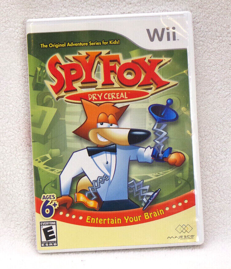 NINTENDO WII GAME - Spy Fox: Dry Cereal $14.99 - PicClick AU