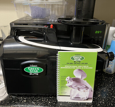 Green Star Elite GSE-5000 Wheatgrass, Fruit & Veggie Juicer Twin