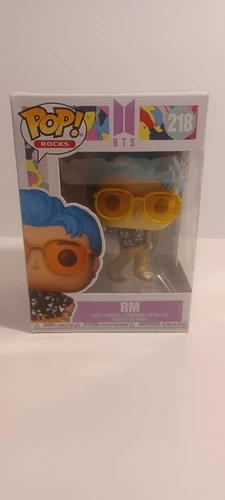 FUNKO POP ROCKS # 218 BTS Dynamite RM Vinyl Figure - Damaged Box