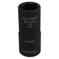 18,5 Mm X 19,5 Mm Radnabe Lug Nut Cap Flip Impact Socket Remover 1/2 Zoll Ant...