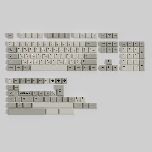 GMK U9 L9 Retro Colorway Dye Subs PBT Keycap Set With Muti languages Root - Picture 22 of 26