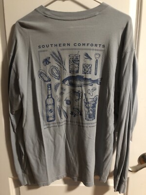 Men s Southern Proper Long Sleeve T Shirt - Size Medium 