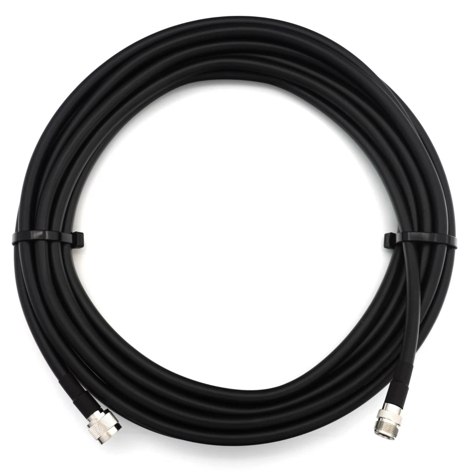 N Stecker auf N Buchse Koaxial Kabel HF400 Flexibles (LMR-400 UF equivalent) - Bild 3 von 4