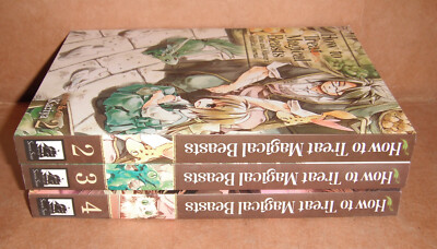 How to Treat Magical Beasts Vol 2,3,4 Manga English