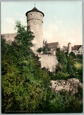 Rothenburg o/T. Penalty Tower. PZ vintage photochromic, Germany photochromic, 