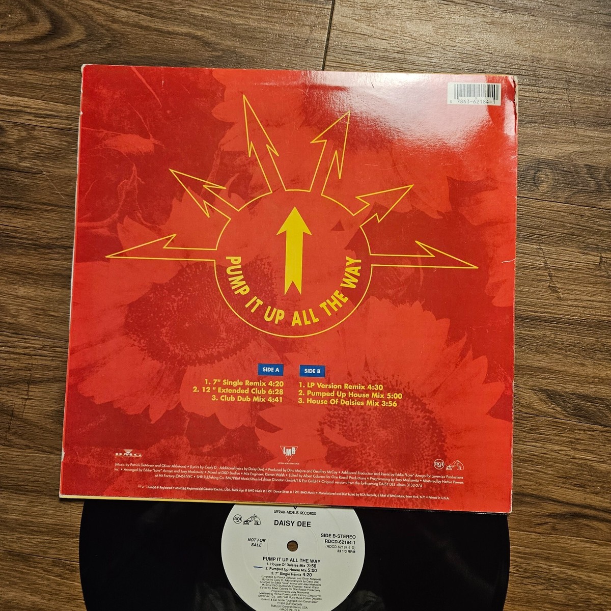 洋楽 Dee Daisy Dee – Pump It Up All The Way LMR 1991 RDCD-62184-1 Promo 33