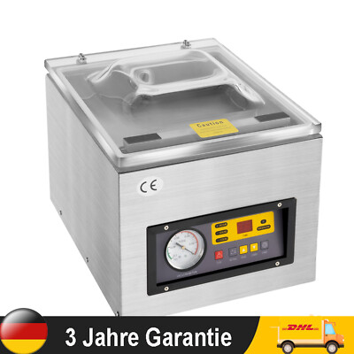 Profi Vakuumierer Vakuumiergerät Vakuummaschine 220V DZ-260 Folienschweißgeräte
