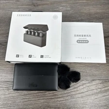 JOSTART Wireless Lavalier Microphone for iPhone Plug-Play with Charging Case