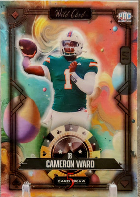 2024 Wild Card 5 Card Draw Easter Edition Cameron Ward Easter Egg 1/1