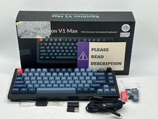 Keychron V1 Max Hot Swappable RGB Backlight Wireless Mechanical Keyboard Yellow