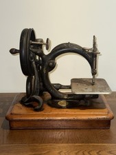 Antike 1876 Willcox & Gibbs Kettenstich Nähmaschine - Serie A261804 NY