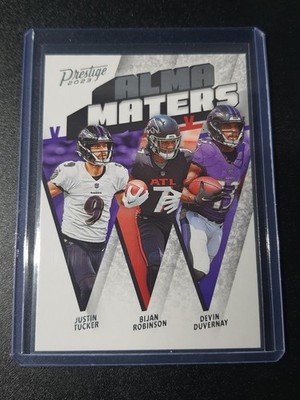 Tucker, Robinson, Duvernay - Prestige Football 2023 - Ravens - Alma Maters