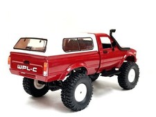 WPL C-24 2.4GHz 1/16 RTR Hilux 22R Pickup Truck RC Car Red Cross Country RC