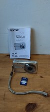 Pentax Optio L30 7.1MP Compact Digital Camera With SD Card - Silver - Tested