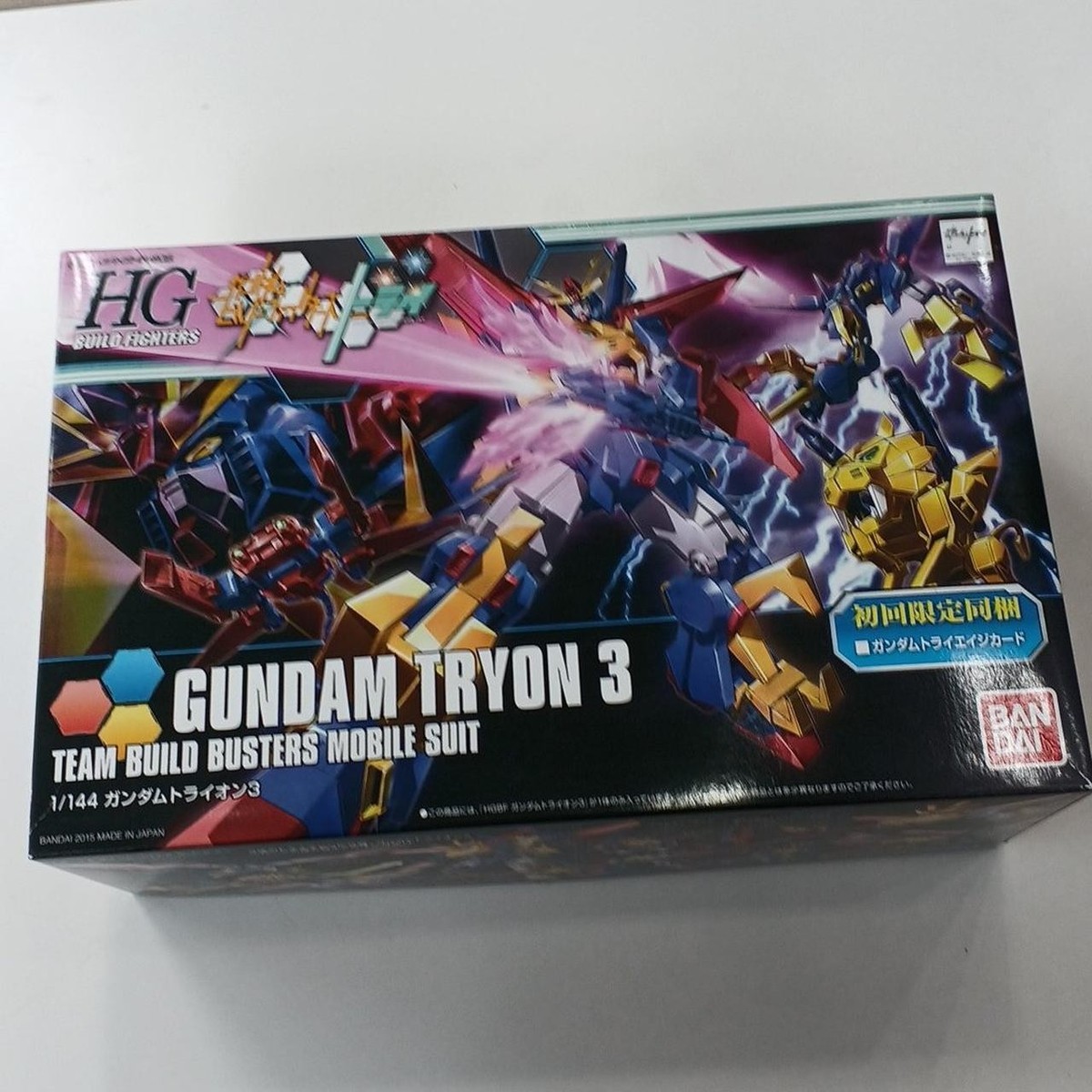Gundam Build Fighters Try 1 144 Hgbf Gundam Tryon 3 Bandai